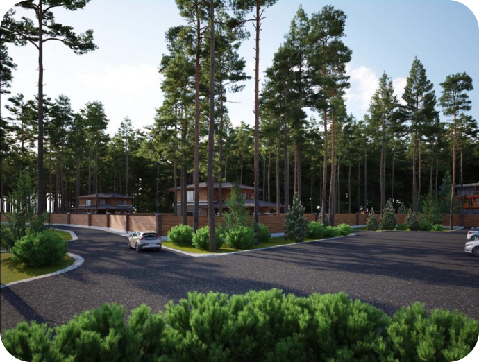 Участок в д. Малинки