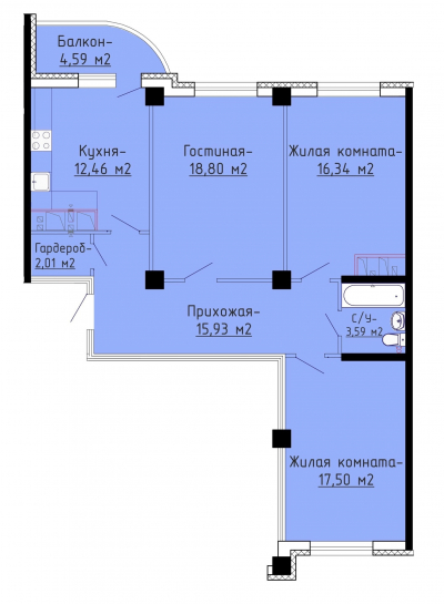 Квартира 44
